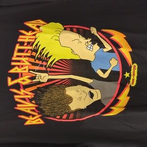 Beavis and Butthead rockin' graphic tee